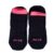 Meias Pilates Algodão Antiderrapante F3-PR Preto Rosa Acte