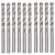 Broca de Aço Rápido 4.5 MM Kit com 10 Peças para Metais 715459 MTX