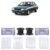 Kit Deslize Trava do Banco Santana 1983 1984 1985 1986 1987 1988 1989 1990 1991 1992 1993 1994 1995 1996 2003 8 Peças
