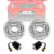Kit Lanterna Dianteira Seta Pisca 2004 05 06 07 08 09 10 11 2012 Tr4 L200 Soquetes Cristal Frontal