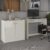 Conjunto de Escritório 2 Peças Smart Office Mesa e Aparador Buffet