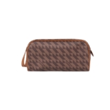 Necessaire de Viagem Feminina Maxi Monograma BG Marrom