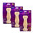 Kit 3 Brinquedo Osso Bamboo Brinca Dent One Sabor Bacon – I – Grande