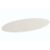 Tampo Mesa Sala de Jantar Madeirado c/ Vidro TA61 Redondo 105X180cm Off White/Off White – Kappesberg