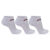 Kit Com 3 Pares De Meias Cano Curto Algodão Esportiva Fila Original