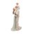 Figura Decorativa Wolff Família de Resina 12cm x 11cm x 28,5