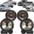 Kit Alto Falantes Dianteiros + Traseiros Ford Fiesta 2003 até 2019 – Hurricane Platino 640w