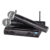 Microfone Sem Fio Duplo VHF Profissional Dinâmico Onistek ON-MC806