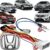 Chicote Adaptador City Civic CR-V WR-V HR-V Multimidia Universal Iso 16 vias e Antena Honda