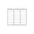 Kit de colmeia organizadora Ou 3 peças 35×12,5×7,5 Linha Logic – Natural