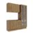 Cozinha Compacta Celeste Kappesberg 100% MDF Nogueira 192cm