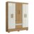 Guarda Roupa Casal Coimbra 2005138 Atacama Off White – Aramóveis