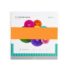 Papel adesivo glitter A4 180g pacote com 10 folhas Menno