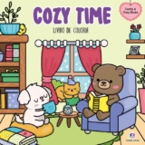 Livro Comfy & Cozy | Cozy Time  | Para Colorir