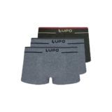 Kit com 3 Cuecas Sunga Lupo 526-001 Colorido