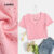 Lovito Camiseta Casual com botão liso frontal para mulheres L129ED633