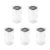 Kit de potes herméticos Ou 5 peças 340ml Linha Block – Natural