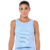 Regata Cropped BT Feminina Azul Céu SND FItness