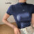 (Trendy) Lovito Camiseta Elegante Lisa Básica Para Mulheres L95ED800 (Multicolorido)