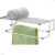 Suporte Para Toalha de Banho Ideal Para Hotel Pousadas 40cm Cromado Future