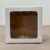 Caixa com Visor VC8 (8cm x 8cm x 4cm) Branca – 20 unidades – Rizzo