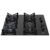 Cooktop a Gás Fischer 4 Bocas Fit Line Trempe Iron Preto Bivolt