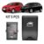 KIT 5 CAPAS INTERRUPTOR DO VIDRO ELÉTRICO GOL FOX ORIGINAL