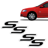 Par De Adesivo SS Lateral Corsa / Astra / Meriva Resinados