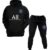 Conjunto moletom canguru time blusa de frio + calça lançamento