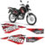 Adesivos Tanque Yamaha Crosser Xtz 150 2014/2021 Vermelho