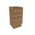 Balcão 3 Gavetas Kappesberg Celeste 100% MDF Nogueira 40cm