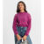 Blusão Juvenil Feminino Em Tricot Minty Roxo