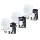 Kit 3 Lâmpadas LED Bulbo Avant 40W 3000K Amarela Bivolt E27 3000lm Casa Comercial