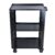 Carrinho p/ ferramentas c/ 03 bandejas Rotterman Preto