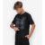Camiseta Juvenil Estampada Masculina Minty Preto