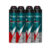 Kit Desodorante Aerosol Rexona Antibacterial + Invisible Men 150ml – 4 Unidades