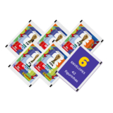 6 Envelopes (42 Figurinhas) Copa do Mundo 2026 – Oficial Panini