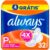Absorvente Always Proteção Suave Tamanho P com Abas 32 Unidades