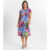 Vestido Midi Feminino Estampado Select Azul