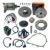 Partida Elétrica Fan 125 Ks 2009 2010 2011 2012 2013 2014 2015 Com Volante Kit Completo