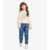 Conjunto Blusão Com Calça Jeans Trick Nick Bege