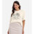 Blusa Feminina Over com Estampa e Glitter Rovitex Bege