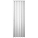 Porta Sanfonada Interna Plasbil PVC Branco, 210 x 90 cm