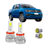 Lâmpadas Ultra Led, Volkswagen Amarok V6 com 20.000 Lúmens e tonalidade 6500k!
