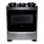 Fogão Consul 5 Bocas Cor Inox com Mesa de Vidro e Grade de Ferro Fundido – CFS5VAR