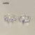 Lovito Anéis de Diamante flash LCS31A168