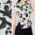 Lovito Blusa Boho Para Festa De Natal E Ano Novo Estilo Chinês Primavera/verão Cor Damasco Para Mulheres L164ED1045