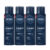 Kit Desodorante Aerosol Nivea Men Deep Original 150ml – 4 Unidades