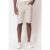 Bermuda Masculina Sarja Básica Polo Wear Bege Claro