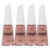Kit 4 Esmalte Risqué Nude Cremoso Nude 8ml